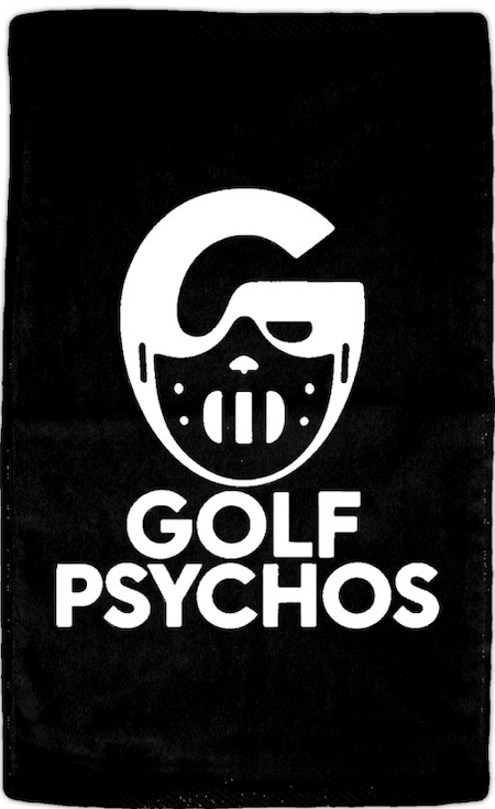 Golf Psychos Logo Golf Towel